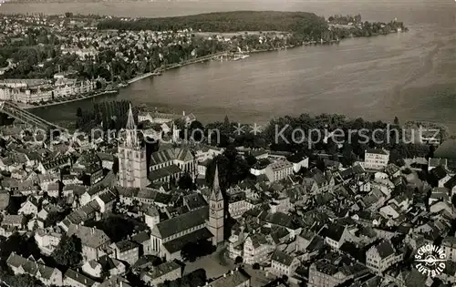 AK / Ansichtskarte Konstanz Bodensee Fliegeraufnahme Kat. Konstanz