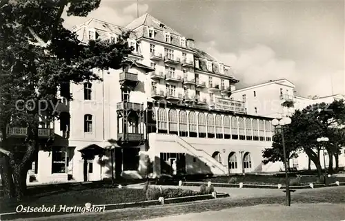 AK / Ansichtskarte Heringsdorf Ostseebad Usedom FDGB Heim Solidaritaet Kat. Heringsdorf