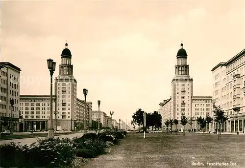 AK / Ansichtskarte Berlin Frankfurter Tor Kat. Berlin