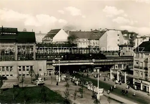 AK / Ansichtskarte Berlin Bahnhof Friedrichstrasse Kat. Berlin