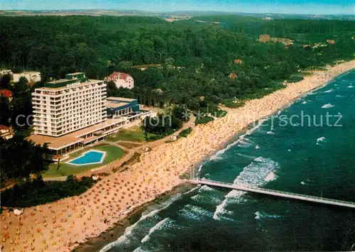 AK / Ansichtskarte Timmendorfer Strand Fliegeraufnahme Strand Hotel Kongresszentrum Maritim Kat. Timmendorfer Strand