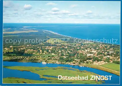 AK / Ansichtskarte Zingst Ostseebad Fliegeraufnahme Kat. Zingst Darss