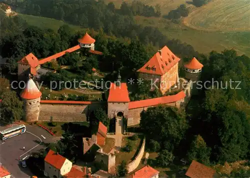 AK / Ansichtskarte Hohenberg Eger Fliegeraufnahme Burg Kat. Hohenberg a.d.Eger