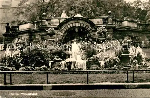 AK / Ansichtskarte Gotha Thueringen Wasserspiele Kat. Gotha