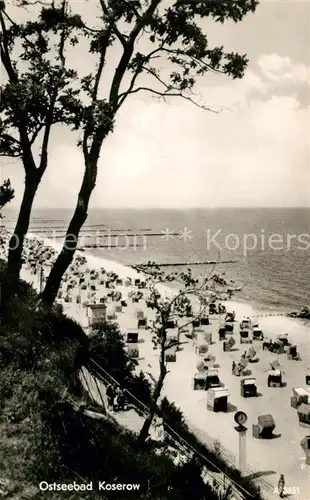 AK / Ansichtskarte Koserow Ostseebad Usedom Strand Kat. Koserow