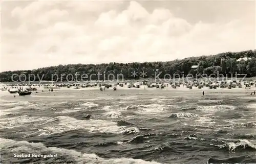 AK / Ansichtskarte Heringsdorf Ostseebad Usedom Strand Kat. Heringsdorf