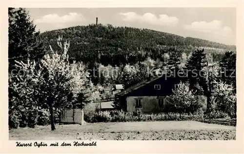 AK / Ansichtskarte Oybin Panorama Hochwald Kat. Kurort Oybin