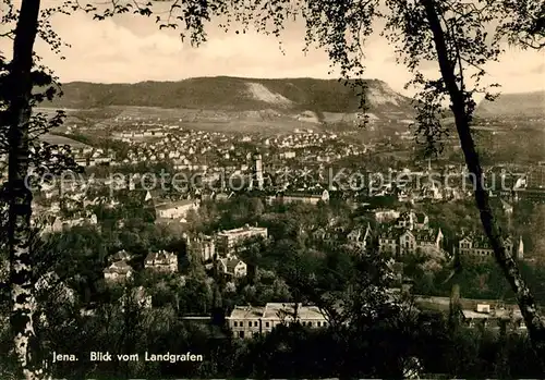 AK / Ansichtskarte Jena Thueringen Blick vom Landgrafen