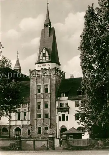 AK / Ansichtskarte Bernburg Saale Kurhaus Kat. Bernburg