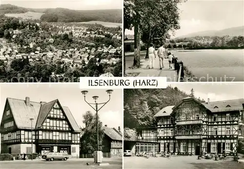 AK / Ansichtskarte Ilsenburg Harz Forellenteich Hirsch Apotheke Ferienheim Philipp Mueller Kat. Ilsenburg Harz