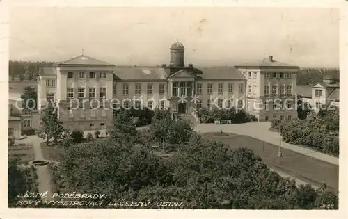 AK / Ansichtskarte Lazne Podebrady Novy Vysetrovaci Lecebny Ustav Kat. Tschechische Republik