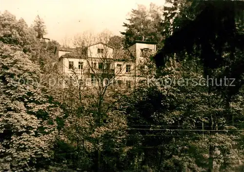 AK / Ansichtskarte Eisenach Thueringen Haus Waldfrieden Erholungsheim der ev. Kirche Handabzug Kat. Eisenach