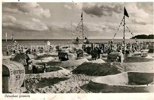 AK / Ansichtskarte Groemitz Ostseebad Strand Kat. Groemitz