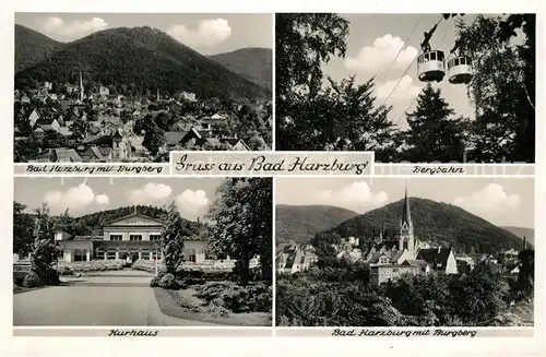 AK / Ansichtskarte Bad Harzburg Bergbahn Burgberg Kurhaus Kat. Bad Harzburg