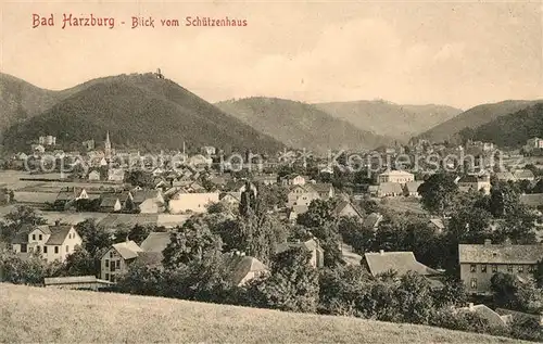 AK / Ansichtskarte Bad Harzburg Blick vom Schuetzenhaus Kat. Bad Harzburg