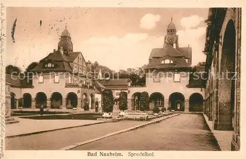 AK / Ansichtskarte Bad Nauheim Sprudelhof Kat. Bad Nauheim