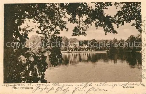 AK / Ansichtskarte Bad Nauheim Teichhaus Kat. Bad Nauheim