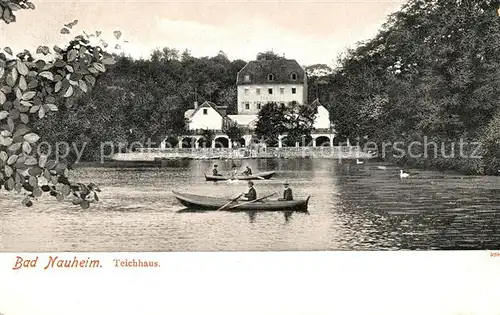 AK / Ansichtskarte Bad Nauheim Teichhaus Kat. Bad Nauheim