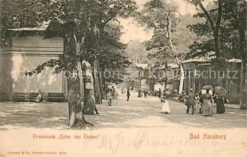 AK / Ansichtskarte Bad Harzburg Promenade Unter den Eichen Kat. Bad Harzburg