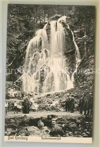 AK / Ansichtskarte Bad Harzburg Radauwasserfall Kat. Bad Harzburg