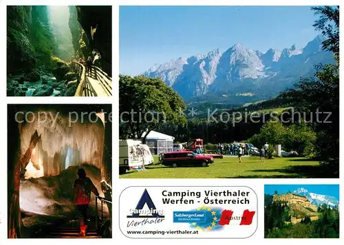 AK / Ansichtskarte Pfarrwerfen Camping Vierthaler  Kat. Pfarrwerfen