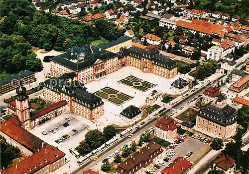 AK / Ansichtskarte Bruchsal Schloss Fliegeraufnahme Kat. Bruchsal