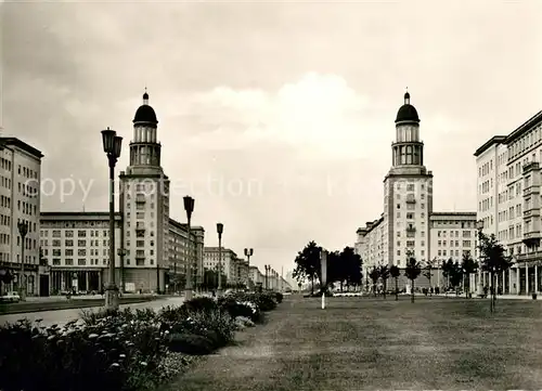 AK / Ansichtskarte Berlin Bersarinplatz Frankfurter Tor Kat. Berlin