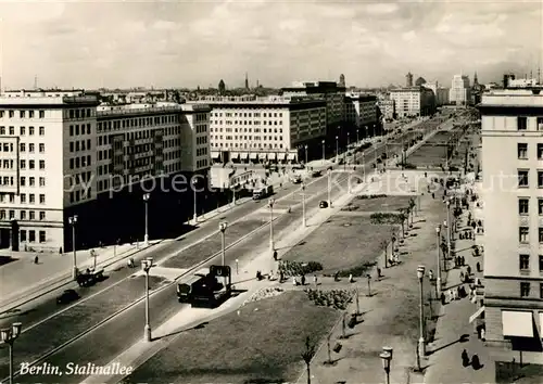 AK / Ansichtskarte Berlin Stalinallee Kat. Berlin