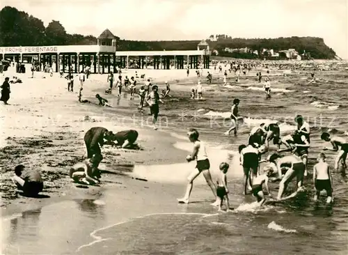 AK / Ansichtskarte Heringsdorf Ostseebad Usedom Ferientage Strand Kat. Heringsdorf