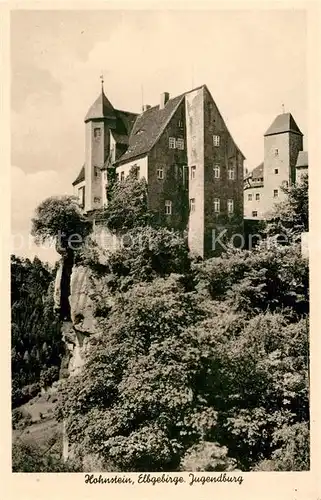 AK / Ansichtskarte Hohnstein Saechsische Schweiz Jugendburg Elbgebirge Kat. Hohnstein