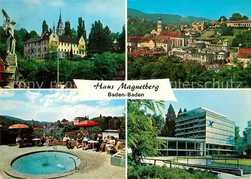 AK / Ansichtskarte Baden Baden Haus Magnetberg Kat. Baden Baden