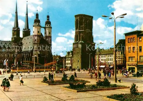 AK / Ansichtskarte Halle Saale Markt  Kat. Halle