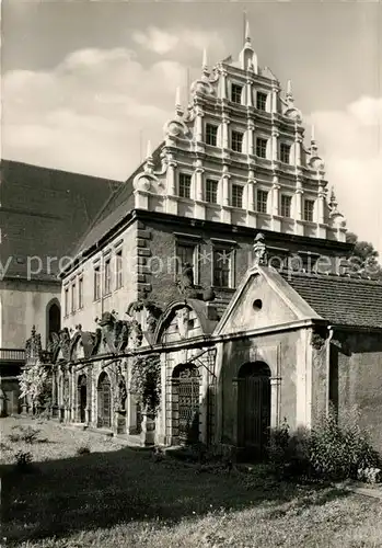 AK / Ansichtskarte Zittau Hefter Giebel Klosterfriedhof Kat. Zittau