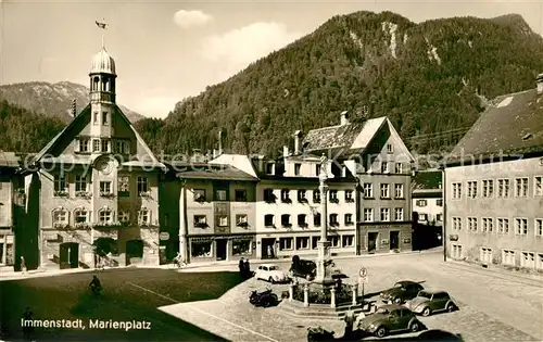 AK / Ansichtskarte Immenstadt Allgaeu Marienplatz Steineberg Kat. Immenstadt i.Allgaeu