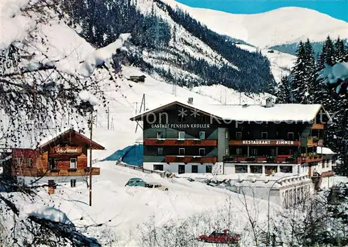 AK / Ansichtskarte Gerlos Gasthof Kroeller Kat. Gerlos