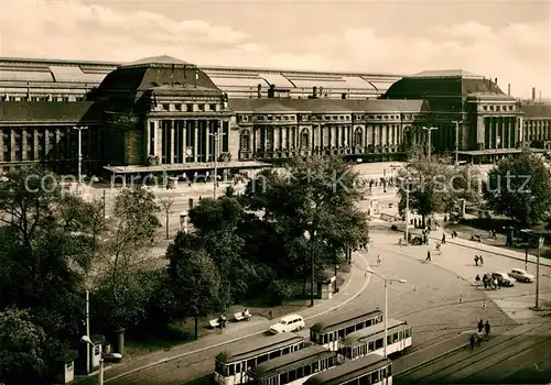 AK / Ansichtskarte Leipzig Hauptbahnhof Kat. Leipzig