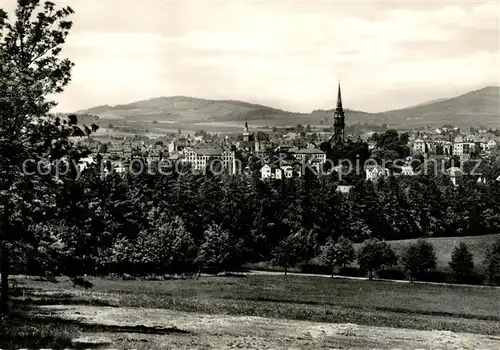 AK / Ansichtskarte Loebau Sachsen Panorama Kat. Loebau