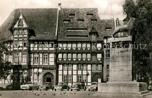 AK / Ansichtskarte Braunschweig Gildenhaus Burgplatz Kat. Braunschweig