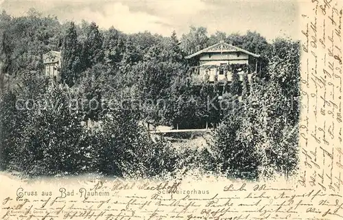 AK / Ansichtskarte Bad Nauheim Schweizerhaus Kat. Bad Nauheim