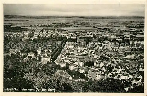 AK / Ansichtskarte Bad Nauheim Panorama Blick vom Johannisberg Kat. Bad Nauheim