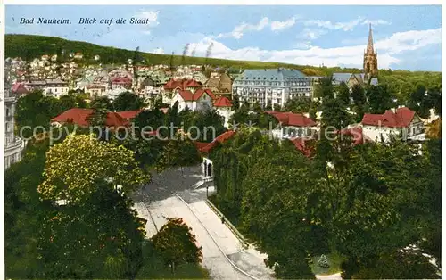 AK / Ansichtskarte Bad Nauheim Blick auf die Stadt Kat. Bad Nauheim