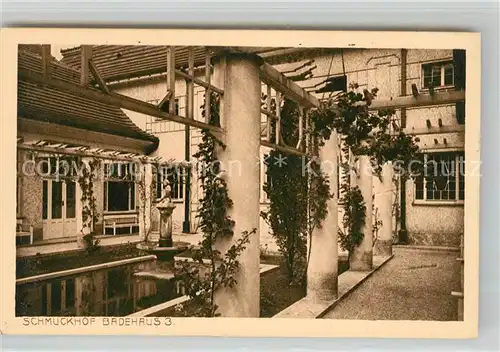 AK / Ansichtskarte Bad Nauheim Schmuckhof Badehaus 2 No 49 Kat. Bad Nauheim