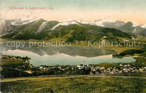 AK / Ansichtskarte Schliersee Blick vom Schliersberg Kat. Schliersee