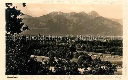 AK / Ansichtskarte Rosenheim Bayern  Kat. Rosenheim