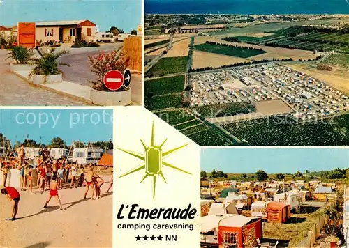 AK / Ansichtskarte Portiragnes Camping Caravaning lEmeraude Redoute Plage Kat. Portiragnes