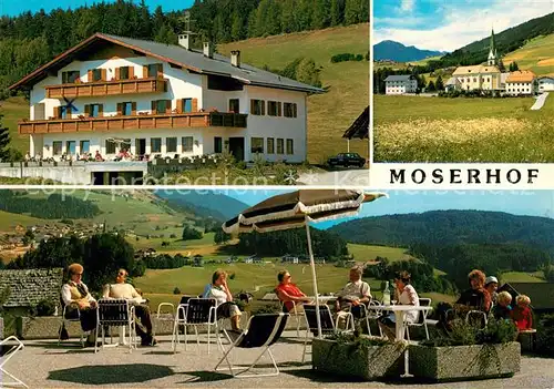 AK / Ansichtskarte Terenten Vintl Suedtirol Pension Moserhof Terrasse