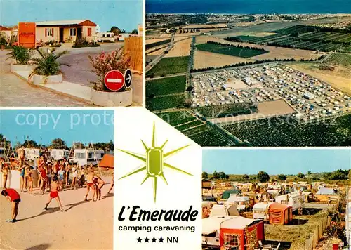 AK / Ansichtskarte Portiragnes Camping Caravaning lEmeraude La Redoute Plage Kat. Portiragnes