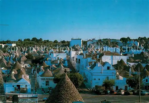 AK / Ansichtskarte Alberobello Apulien Panorama Trulli Kat. Bari