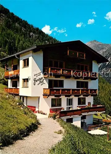 AK / Ansichtskarte Soelden oetztal Haus Fenderhof Kat. Soelden