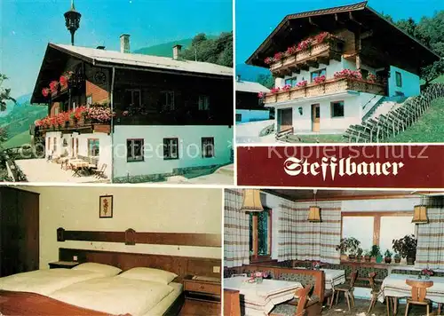 AK / Ansichtskarte Uttendorf Salzburg Stefflbauer Gaststube Gaestezimmer Kat. Uttendorf